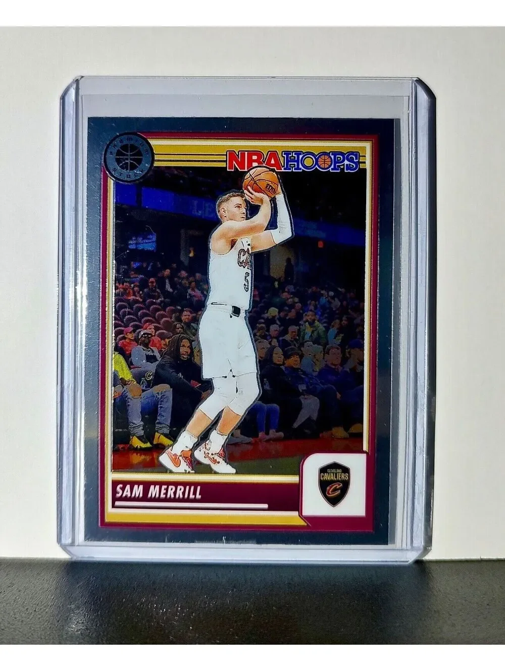 Sam Merrill 2023-24 Panini Premium Stock NBA Hoops #233 Card Cleveland Cavaliers